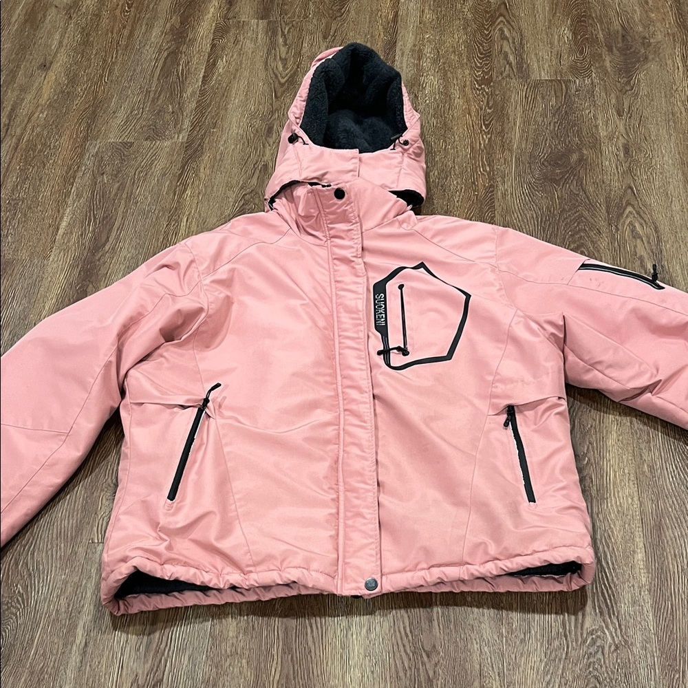 Avalanche Pink Ski Snow Jacket